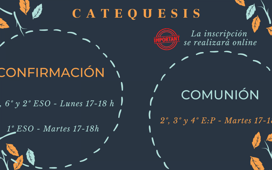 Actividades de Pastoral 2020-2021