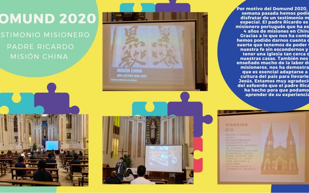 DOMUND 2020 – PADRE RICARDO – MISIÓN EN CHINA