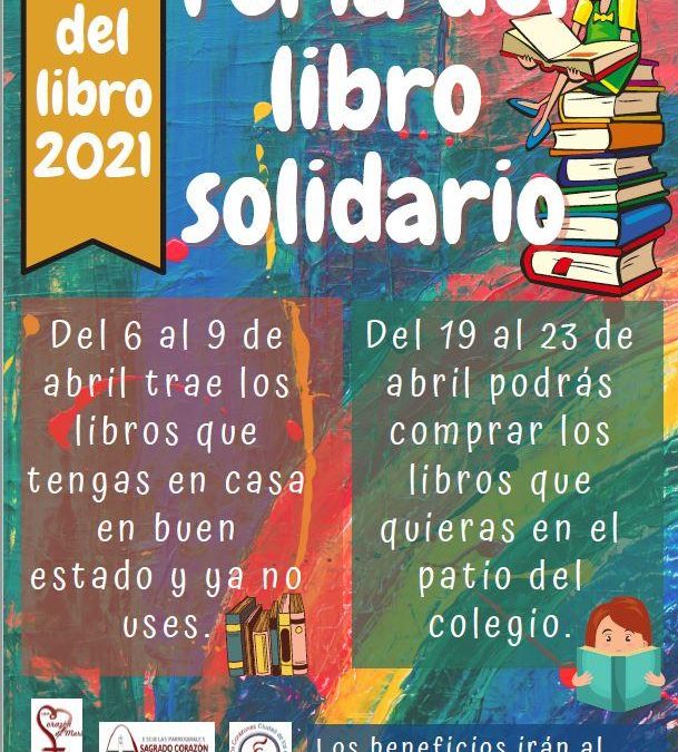 Feria del libro solidario  19 al 23 de abril