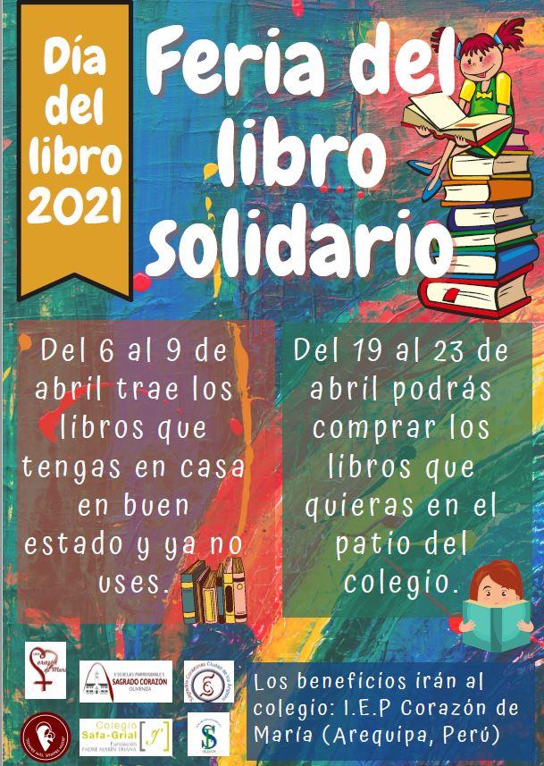 Feria del libro solidario  19 al 23 de abril