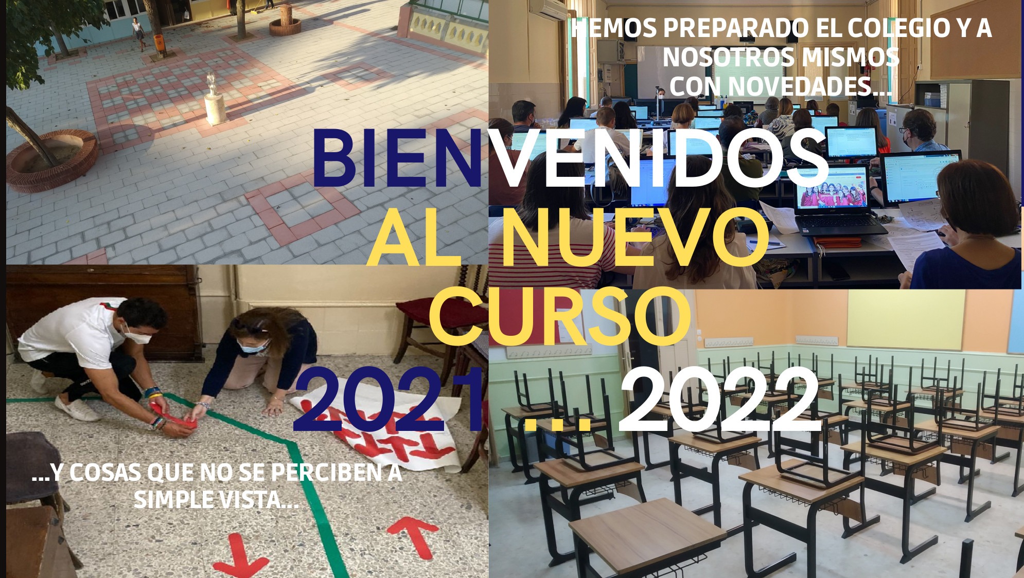 Bienvenidos al nuevo curso 2021-2022