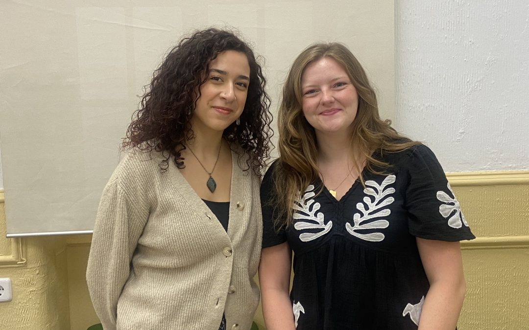 BIENVENIDAS NUESTRAS AUXILIARES DE CONVERSACIÓN