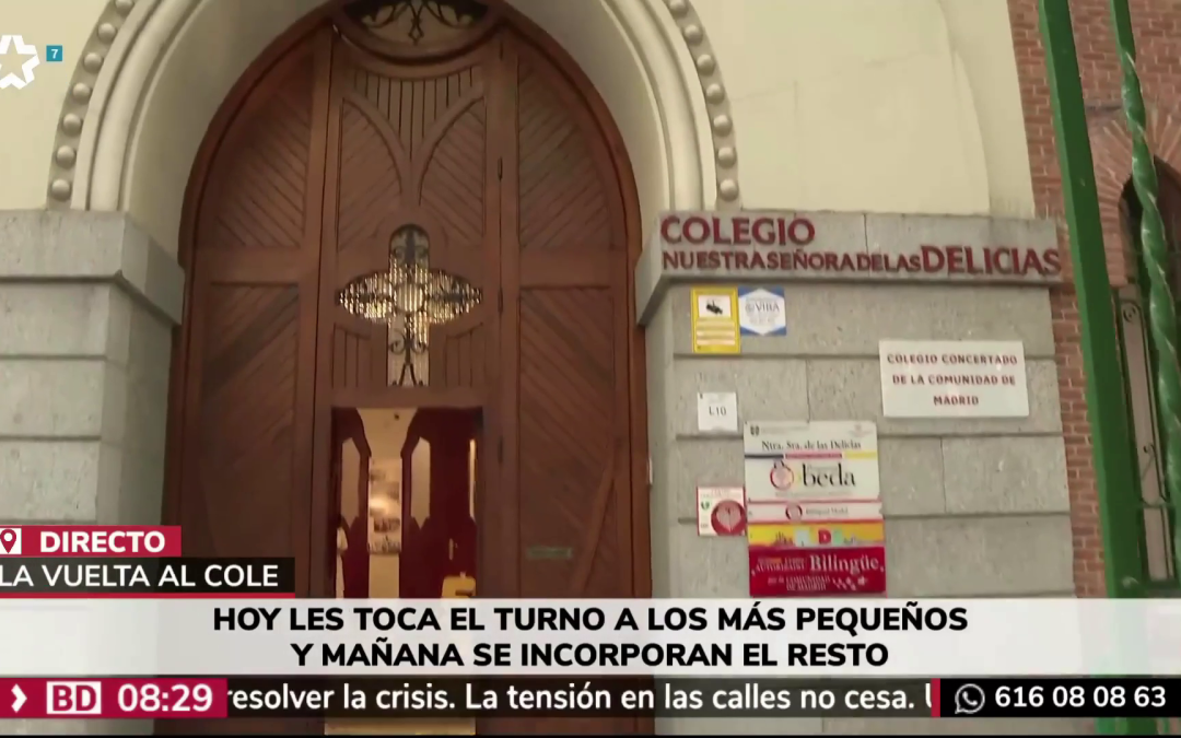 Vuelta al cole en Telemadrid